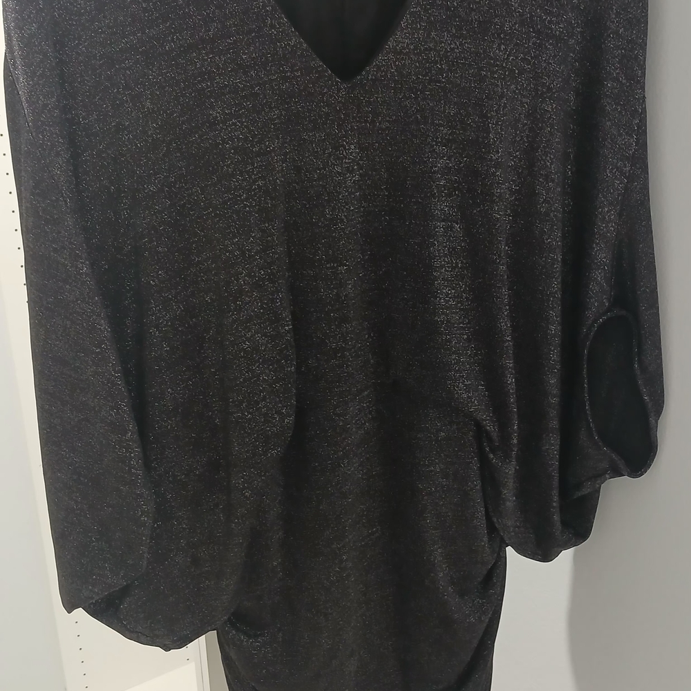 Halston Heritage Black Maxi Dress